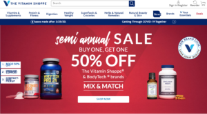 SEO Analysis And Recommendation for vitaminshoppe.com
