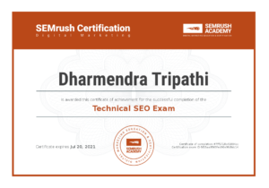 SEMRush Technical SEO Expert